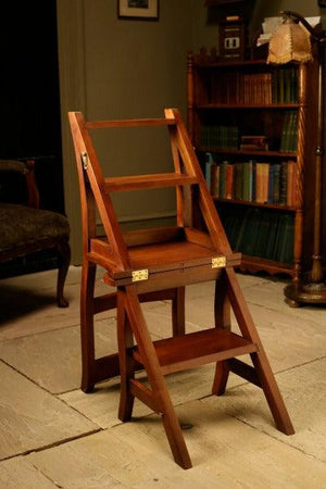 Mahogany Step Chair