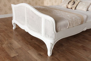 Elegance French Rattan Bed