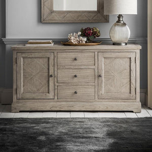Martinique Weathered Parquet Sideboard