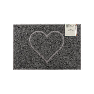 Oseasons® Heart Embossed Doormat with Open Back