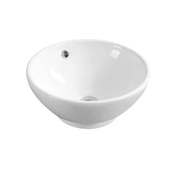 Limoge® 7384 Ceramic Coned Countertop Basin