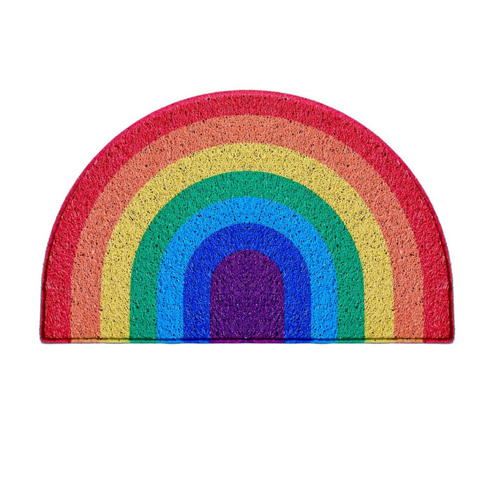Oseasons® Rainbow Medium Half Moon Doormat