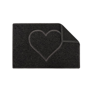 Oseasons® Heart Embossed Doormat with Open Back