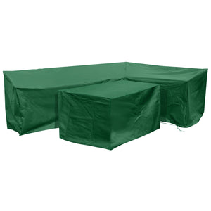 Cozy Bay® Fiji Right-Side L Shape Dining Cover Set in Green
