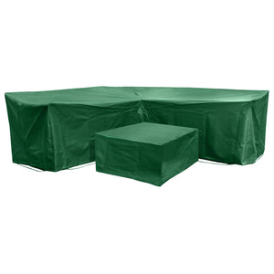 Cozy Bay® Acorn Corner L Shape Dining Cover Set in Green