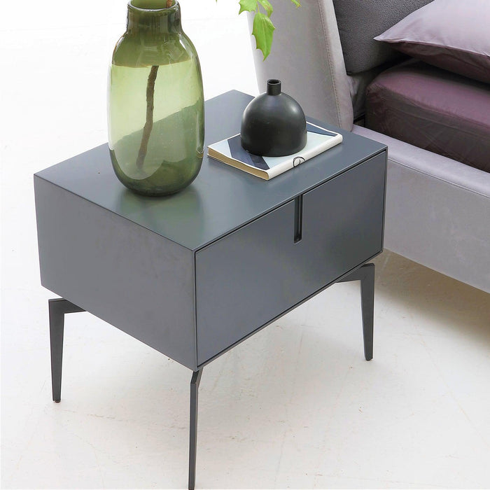 Limoge® Chicago Nightstand in Grey