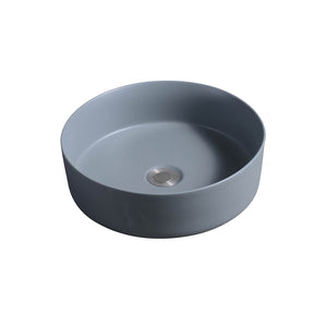Limoge® 7844 Ceramic Vert Round Countertop Basin