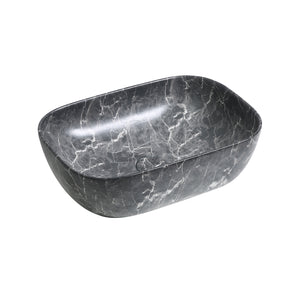 Limoge® 7840 Ceramic Oblong Countertop Basin