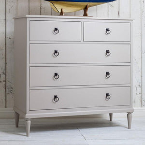 Annecy Bedside Cabinet (Soft Grey)