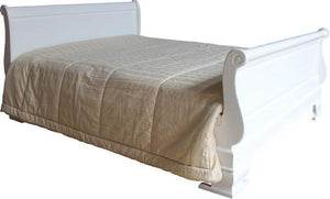 Mahogany Sleigh Bed Regular Footboard