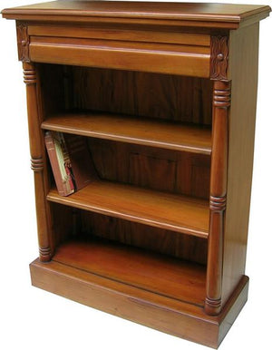 Solid Mahogany Victorian Bookcase
