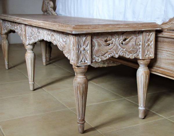 French Weathered Bench - Belle