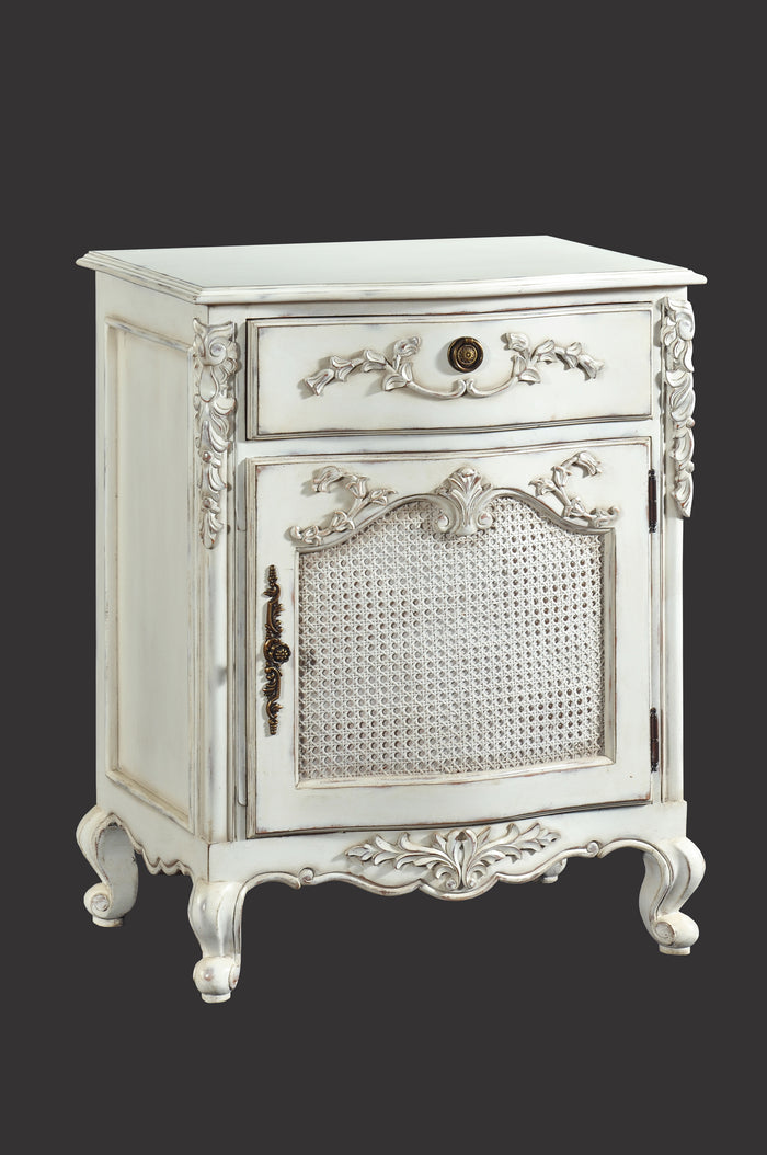 Juliette French Mahogany Bedside Table
