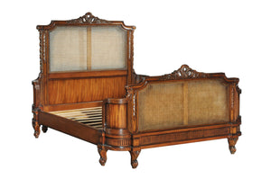 Antoinette French Caned Bed