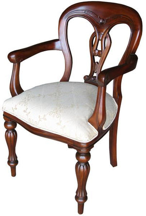 Antique Reproduction Admiralty Arm Chair