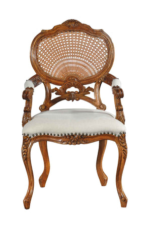 Hampton French Rattan Chair