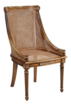 Hampton Dining / Side Chair with Rattan