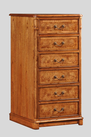 Hampton 3 Drawer Walnut Filing Cabinet