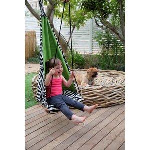 Hang Mini Zebra Childrens Hanging Chair - Amazonas Online UK