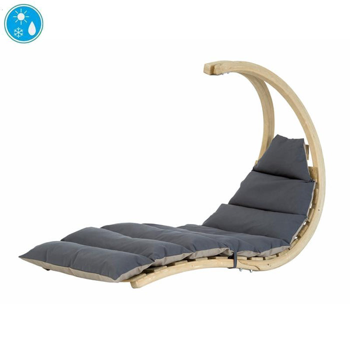 Swing Lounger - Anthracite / Taupe