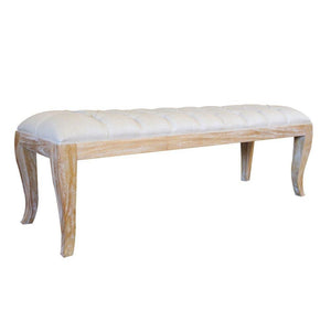 Eloise French Upholstered End of Bed Bench