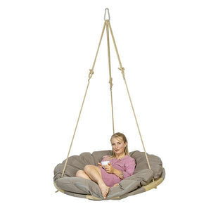 Swing Nest Hanging Chair Taupe